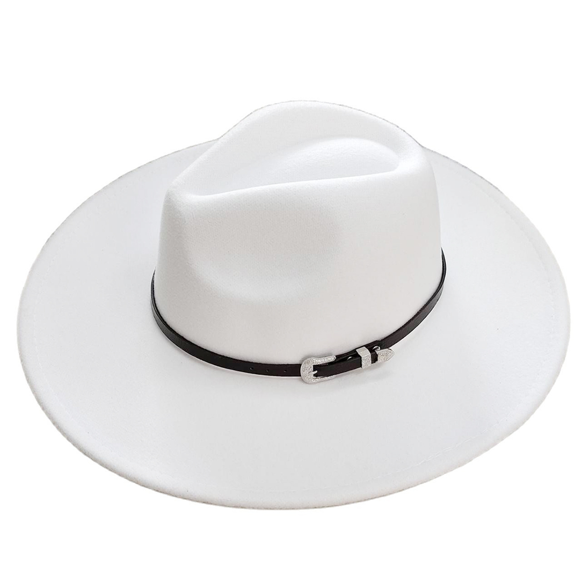 Fedora Hat Wool - Sombrero Fedora de fieltro clásico para