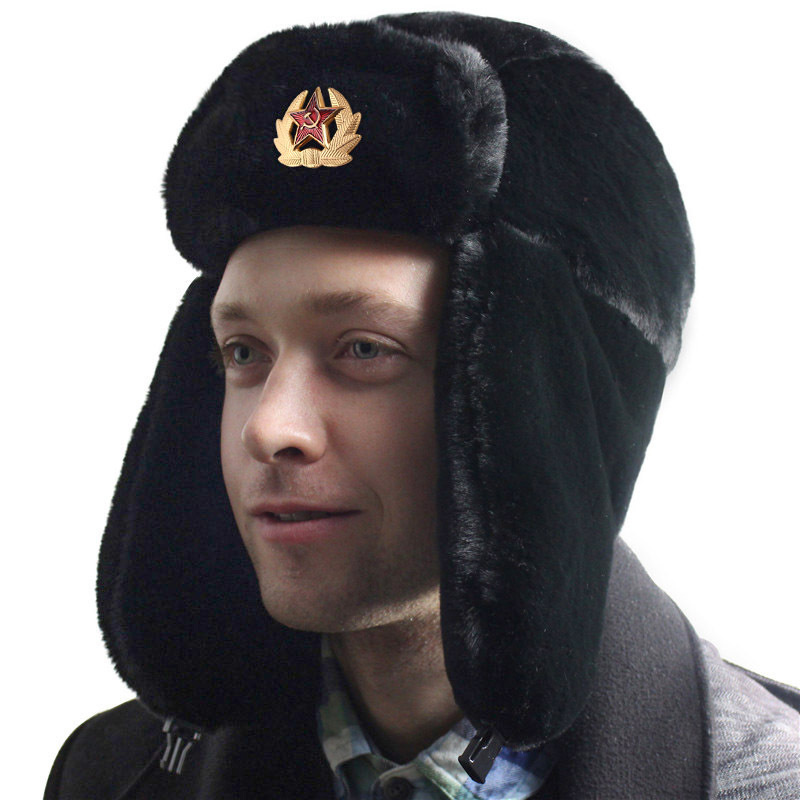 Trapper Hat Ear Flap - Sombreros rusos Ushanka Trooper Trapper sombrero