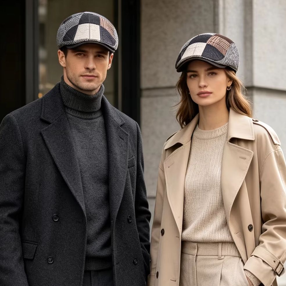 Newsboy Cap Ivy - Gorro clásico de gama alta para