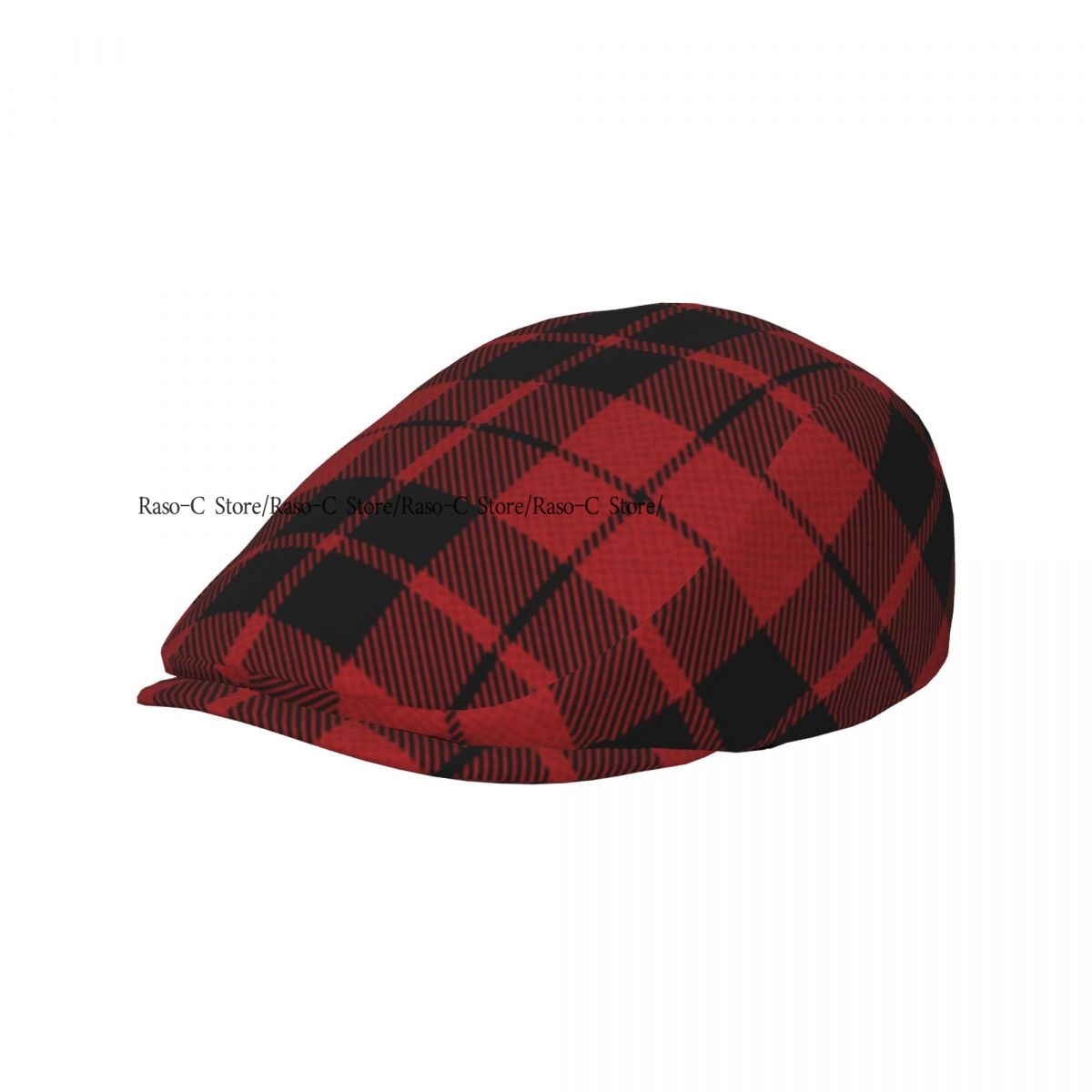 Newsboy Cap Ivy - Gorra Plana para Adultos, Estampado Tartán