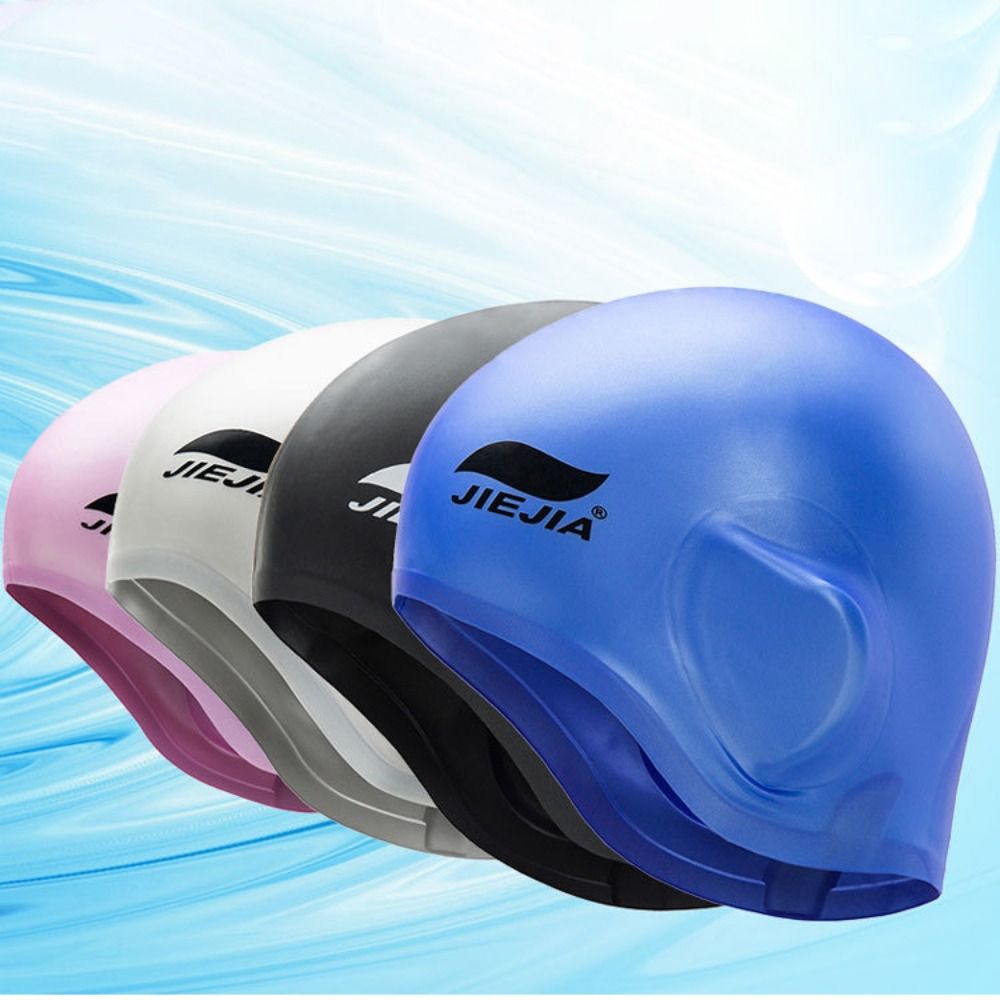 Swim Hat Silicone - Equipo de natación de silicona impermeable