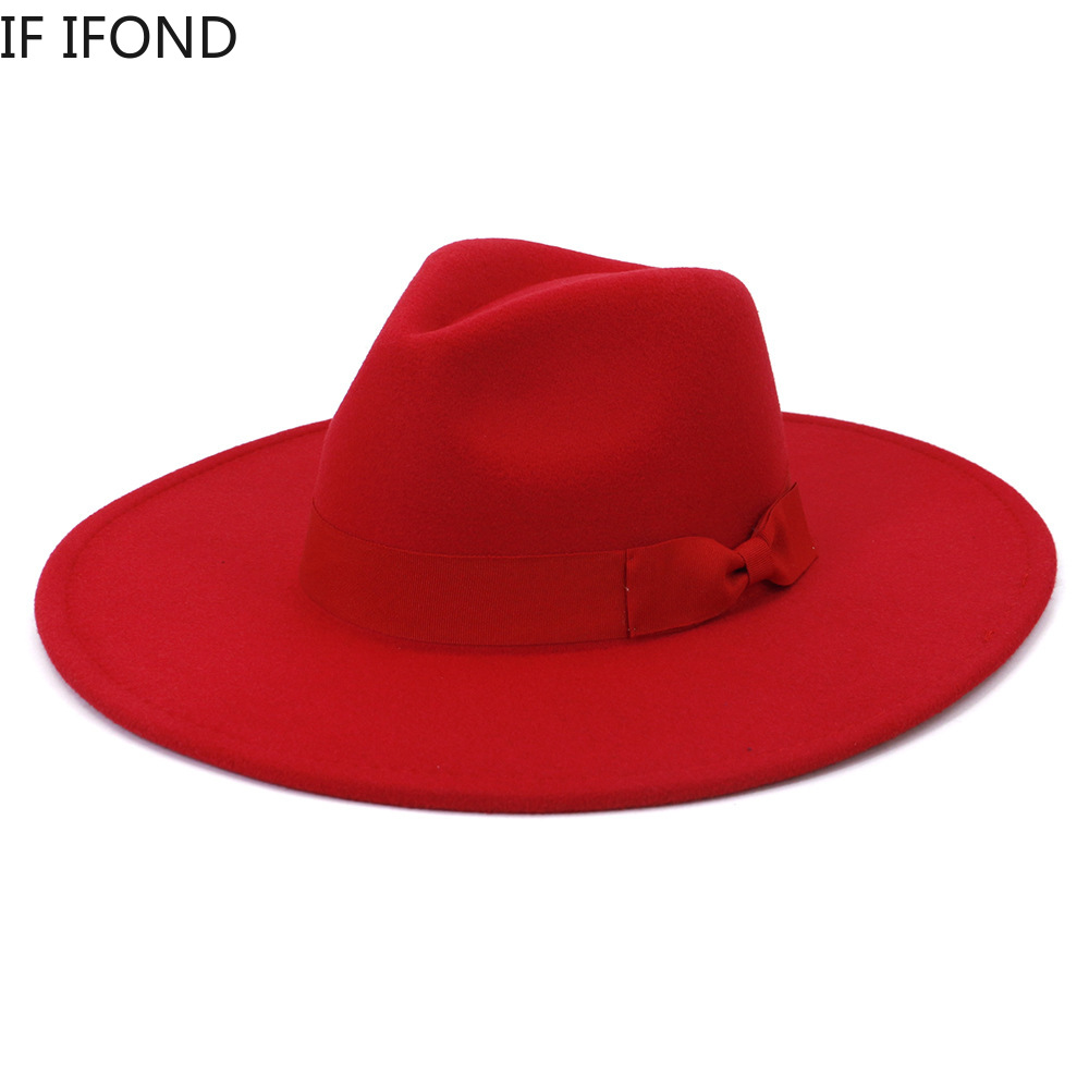 Sombreros de ala ancha grande  - Fedora Hat Wool reseña y precio