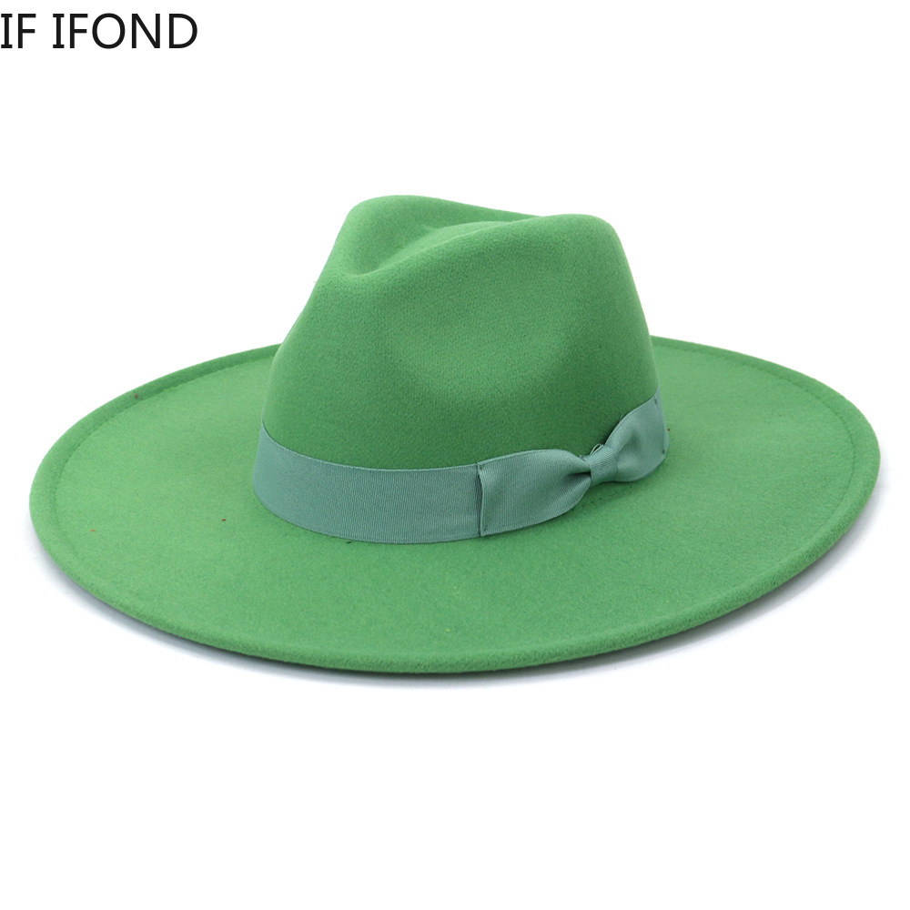 Sombreros de ala ancha grande  - Fedora Hat Wool reseña y precio