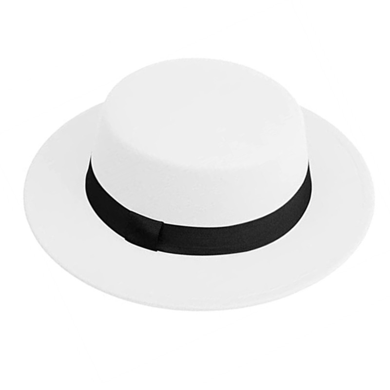 Sombrero Fedora Blanco para Ho - Fedora Hat Wool reseña y precio