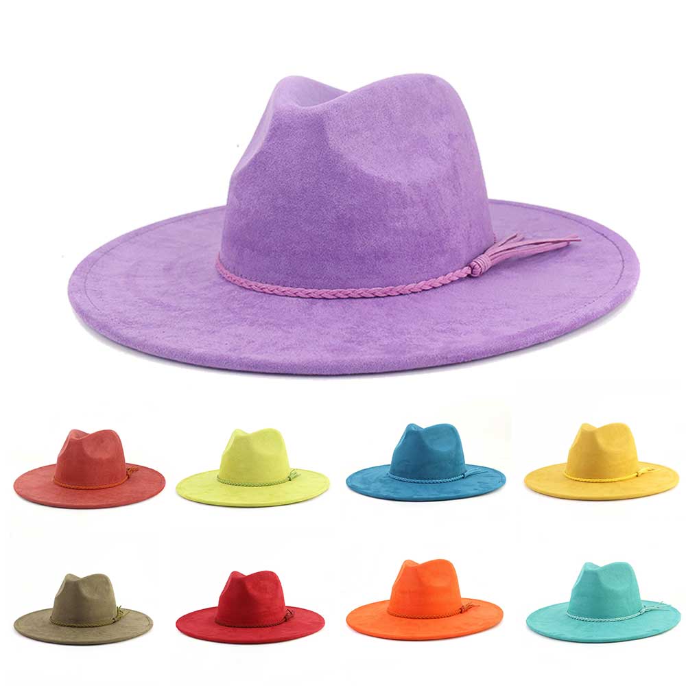 Sombrero de gamuza vegana con  - Fedora Hat Wool reseña y precio