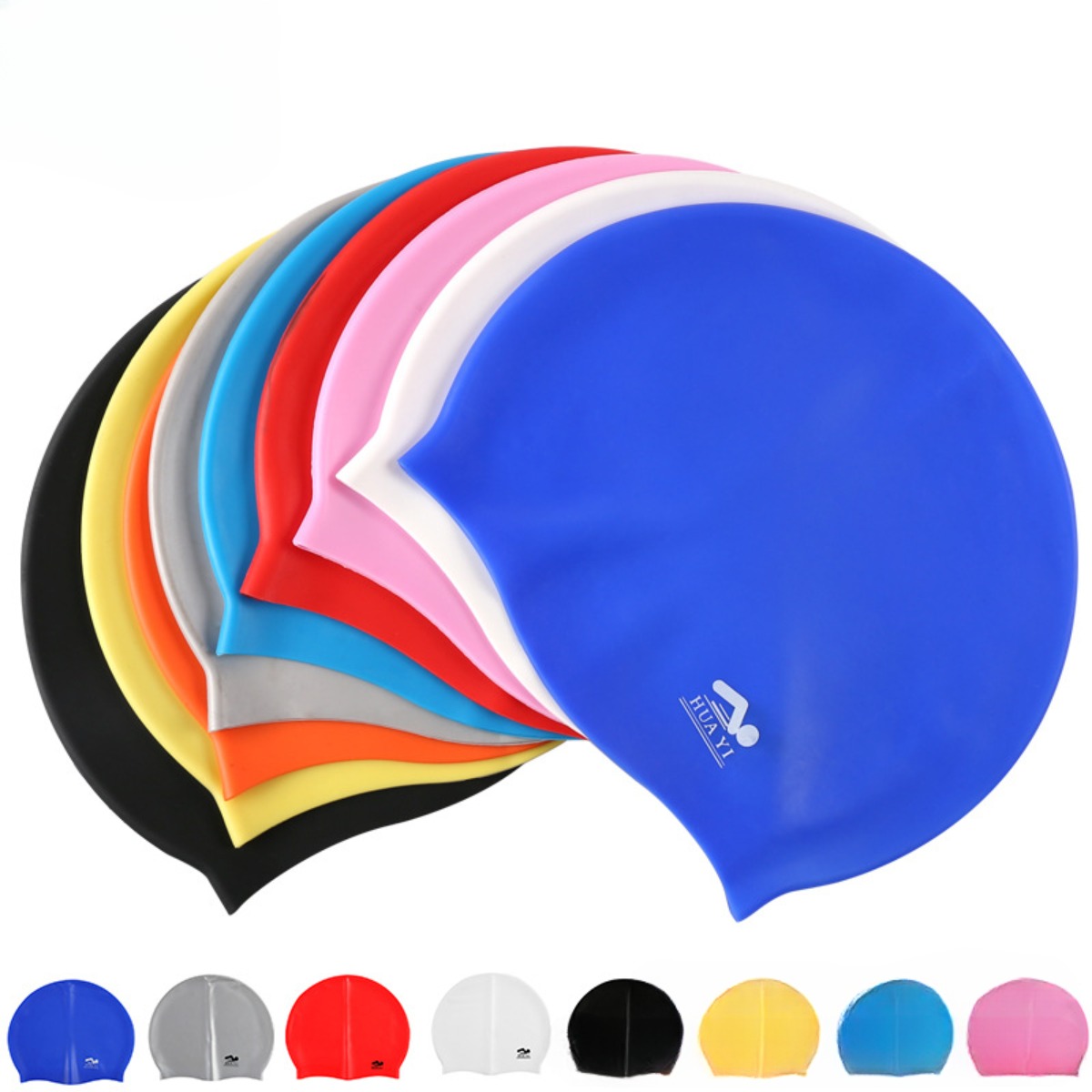Gorro de natación elástico de  - Swim Hat Silicone reseña y precio