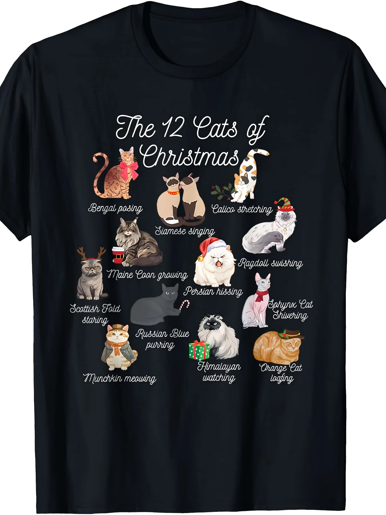 Camiseta The 12 Cats of Christ - Dad Hat Cotton reseña y precio