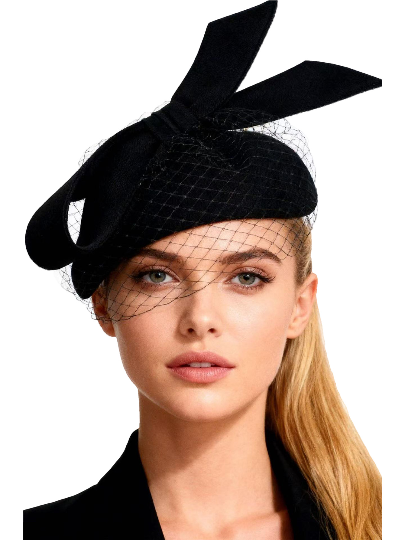 Tocado de boina blanca frances - Beret French Wool reseña y precio